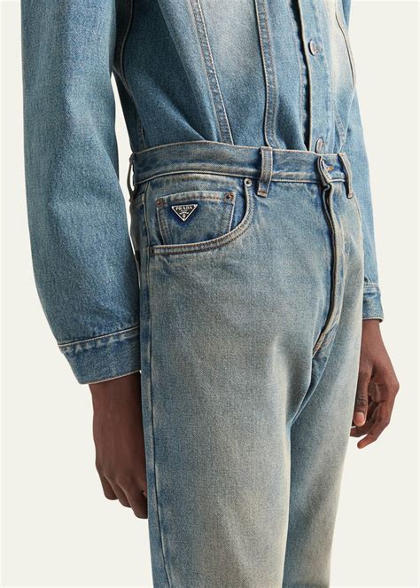 prada uomo jeans|prada denim jeans.